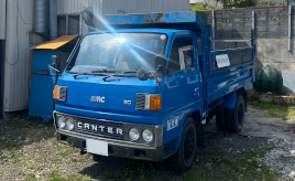 父が運転していた三菱ふそう キャンター。小学校の頃に憧れた、あの風景、あの音、あの姿を今ここに