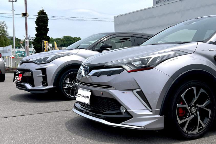 トヨタ・C-HRとトヨタ・C-HR GR SPORT