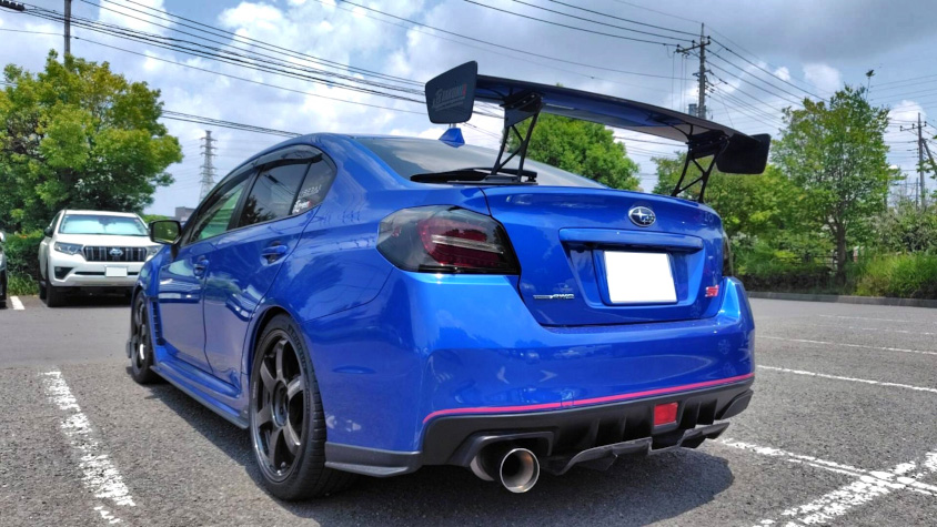スバル・WRX STI（VAB F型）のリヤ