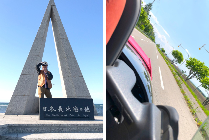 ダイハツ・コペンで行った北海道旅行の様子