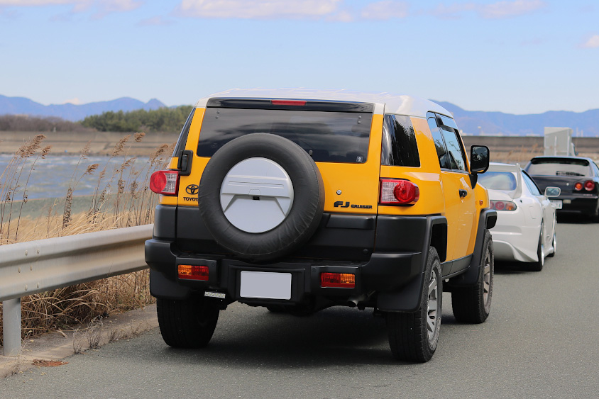 トヨタ・FJクルーザーのリヤ