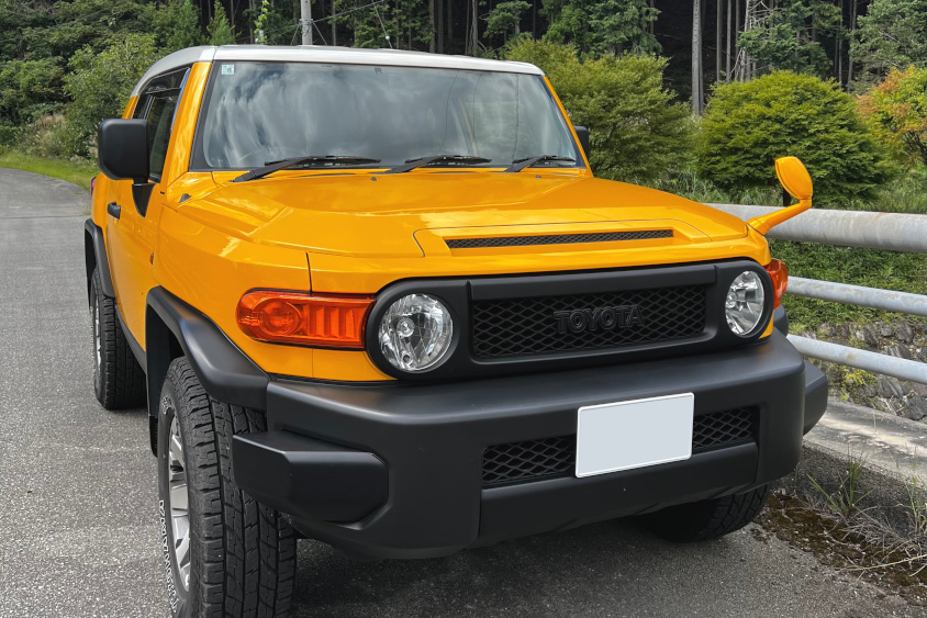 トヨタ・FJクルーザーのフロント