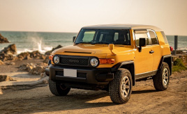 黄色いトヨタ FJクルーザーは私のアイコンに。気持ちも引き締めてくれるパートナー