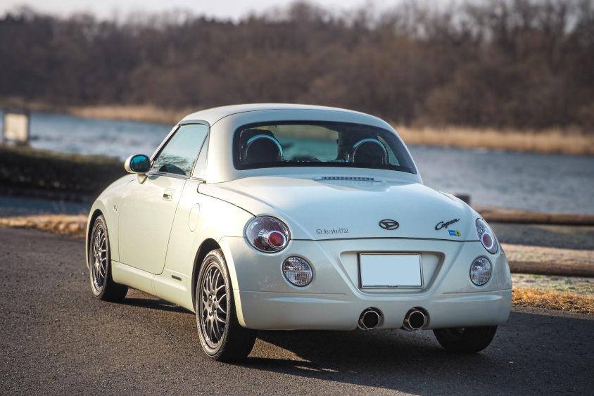 ダイハツ・コペンのリヤ