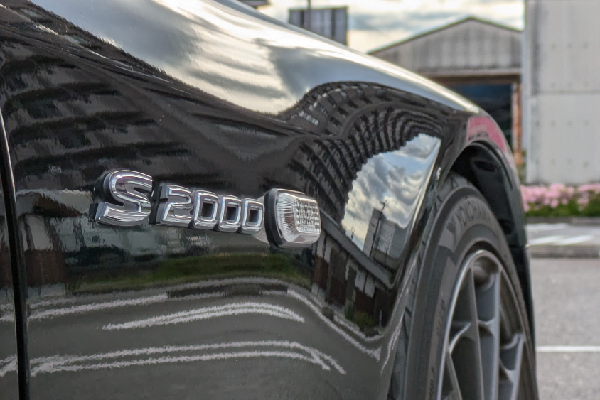 ホンダ・S2000のサイドのエンブレム