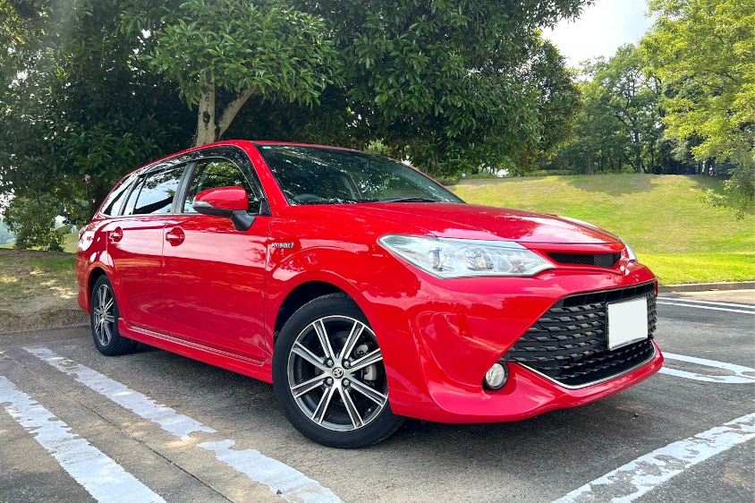 キムタクのCMに思いを馳せて。カローラクロスとフィールダー2台で