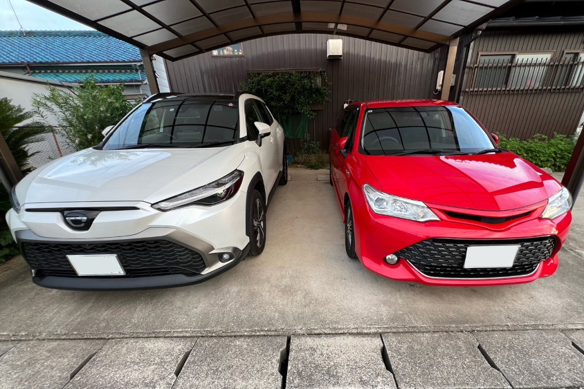 トヨタ・カローラクロスとカローラフィールダー