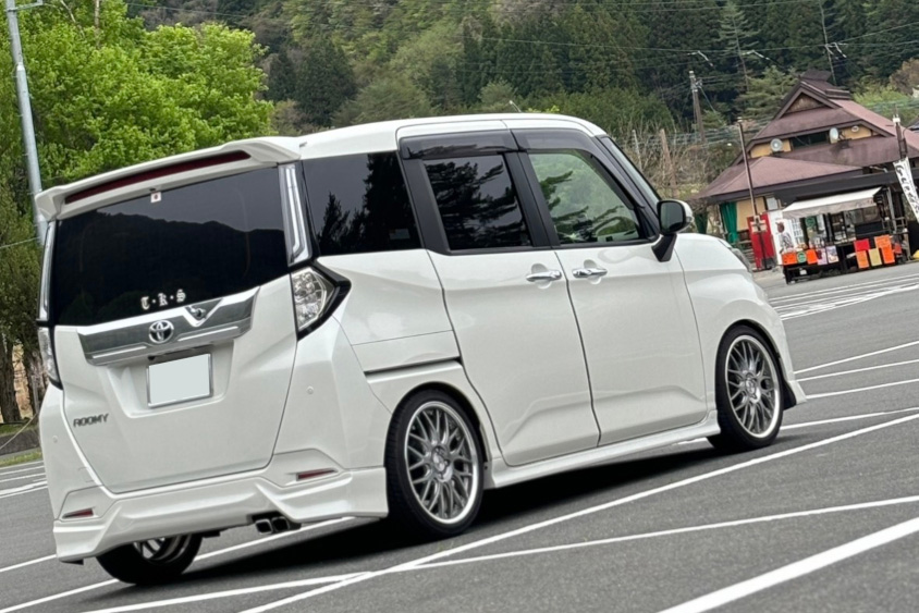 トヨタ・ルーミーのリヤ
