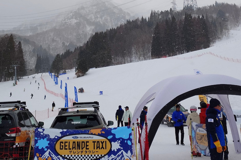 スバル・レガシィ アウトバックで行ったスキー場