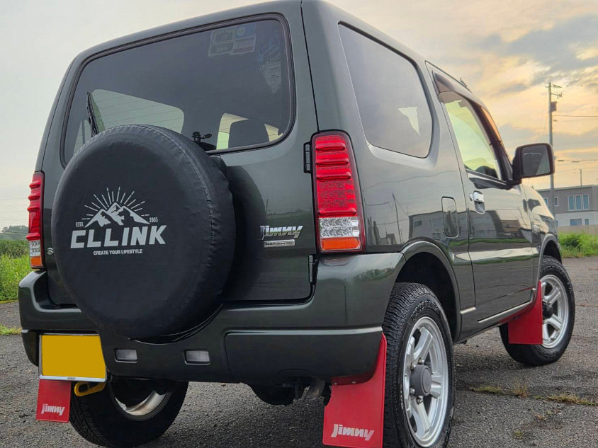 スズキ・ジムニーのリヤ