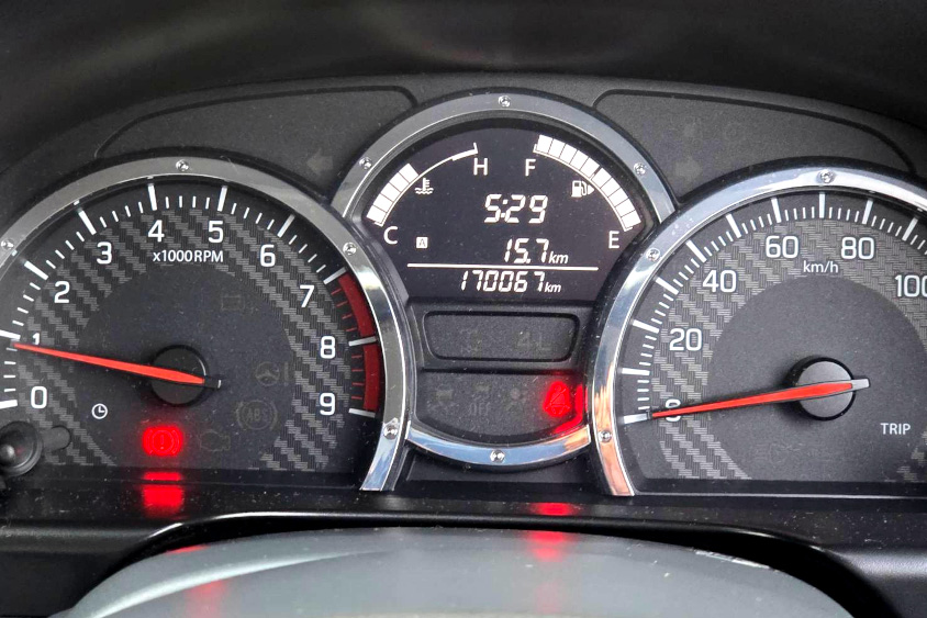 スズキ・ジムニーのメーター