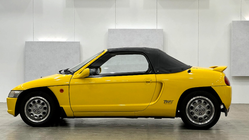 ホンダ・ビートの左サイド