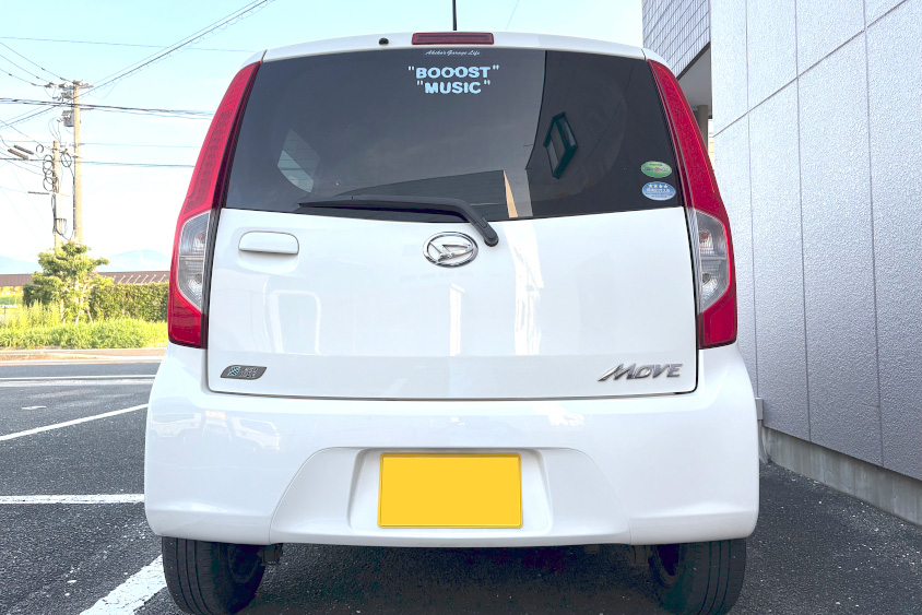 ダイハツ・ムーヴのリヤ