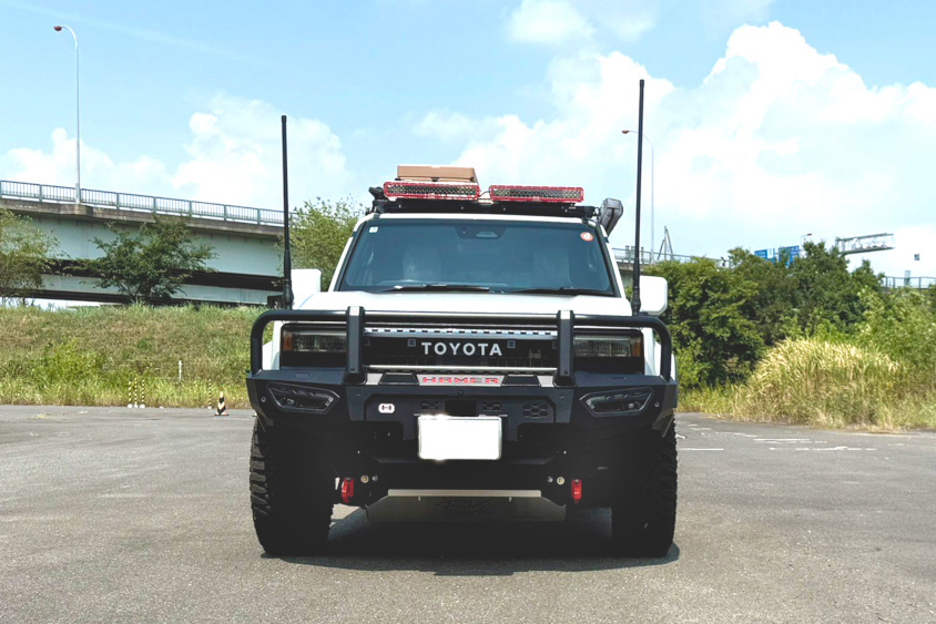 トヨタ・ランドクルーザー250のフロント