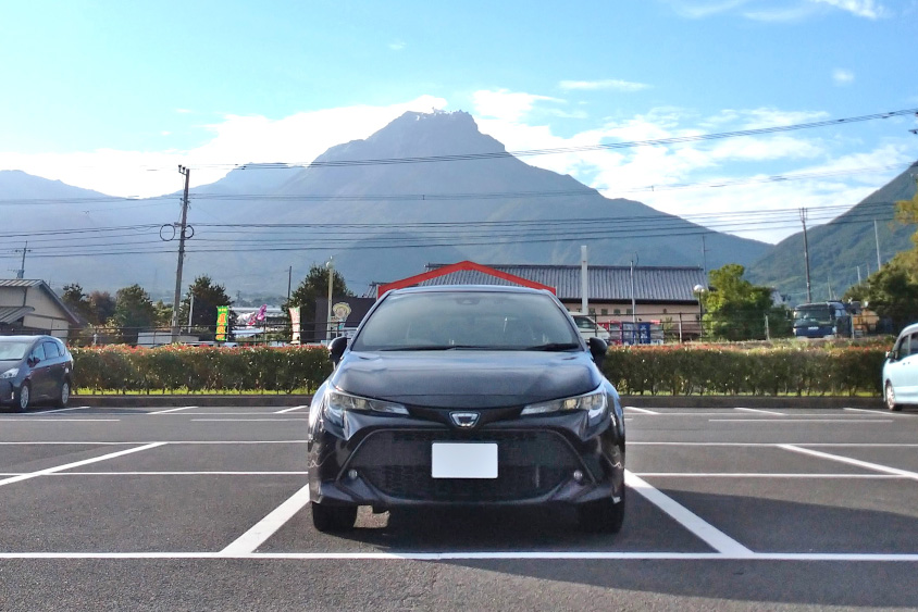 トヨタ・カローラスポーツのフロント