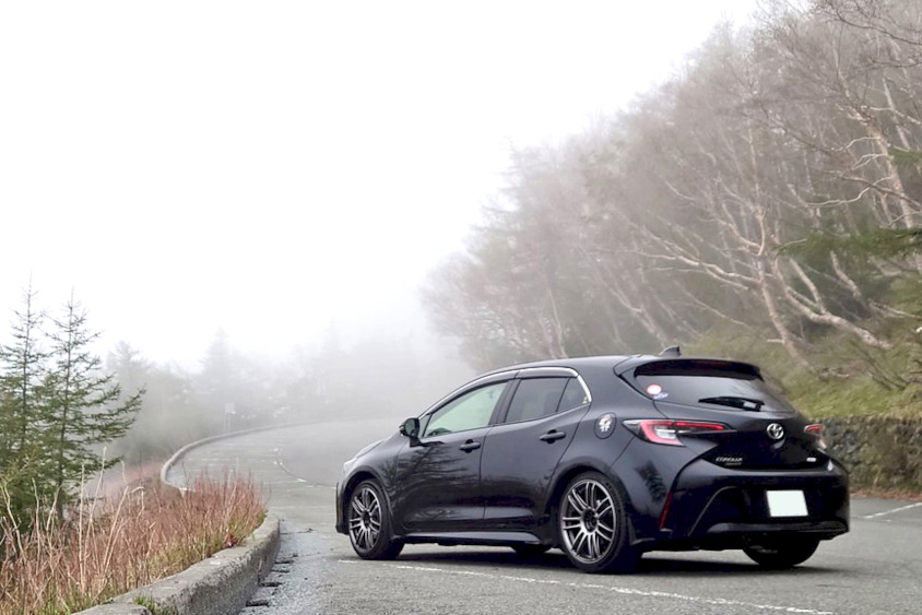 トヨタ・カローラスポーツのリヤ