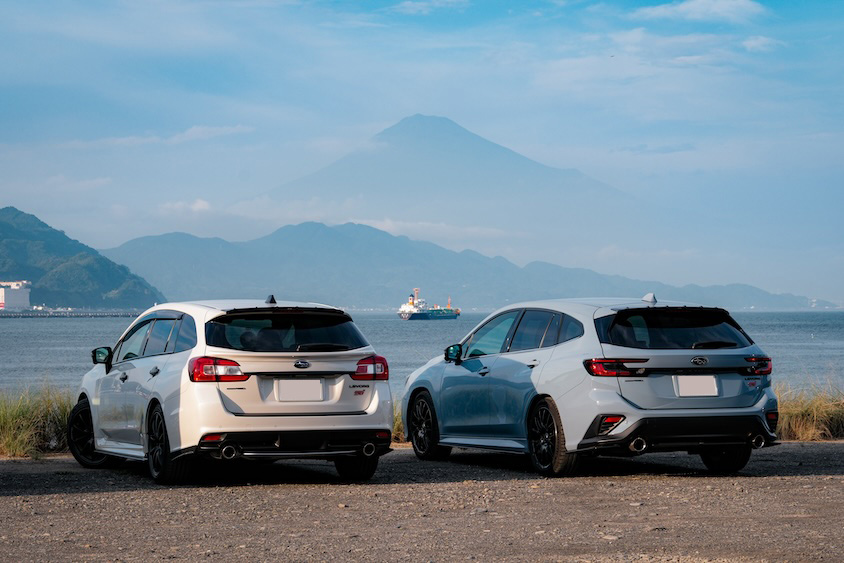 新旧レヴォーグリヤ