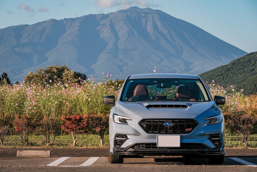 山とレヴォーグ