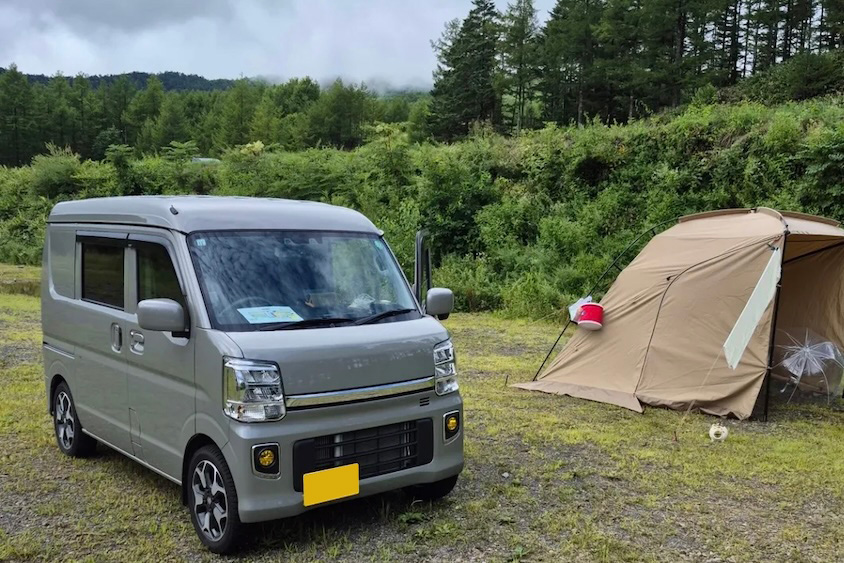 クルマとテント