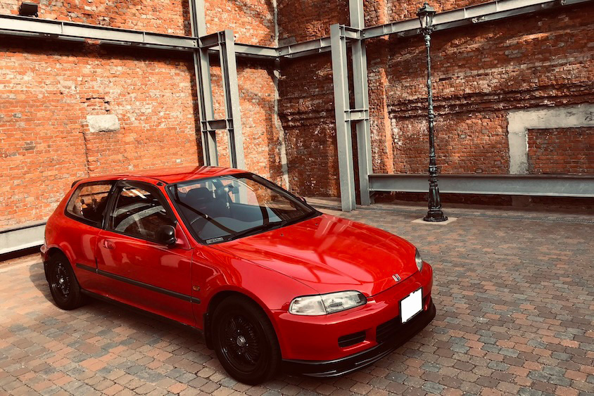 ホンダシビック右フロント7:3