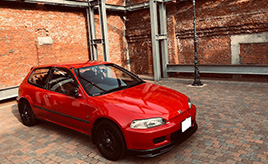 走るたびに増えていく「ありがとう」。真っ赤なシビックとの24年