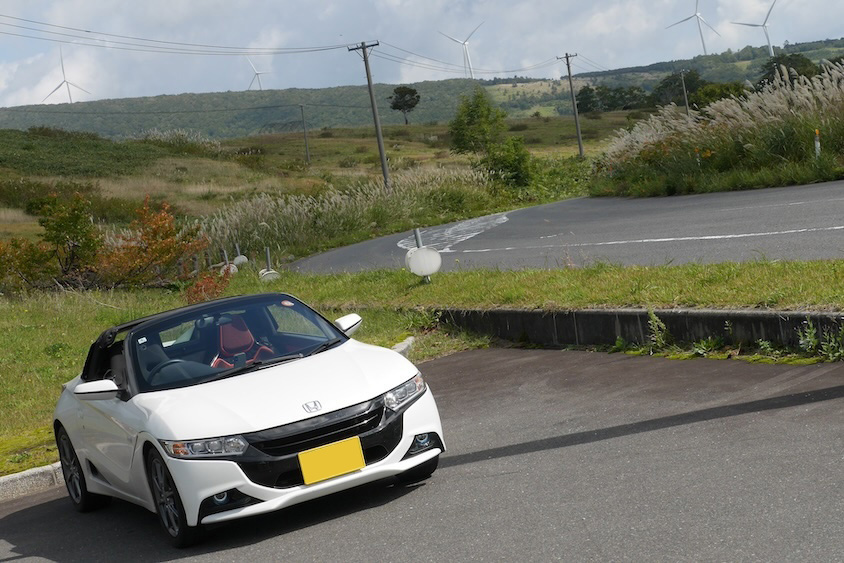 ホンダS660と風力発電