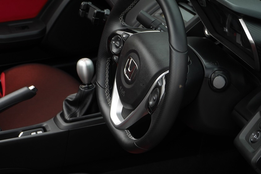 ホンダS660ハンドルまわり