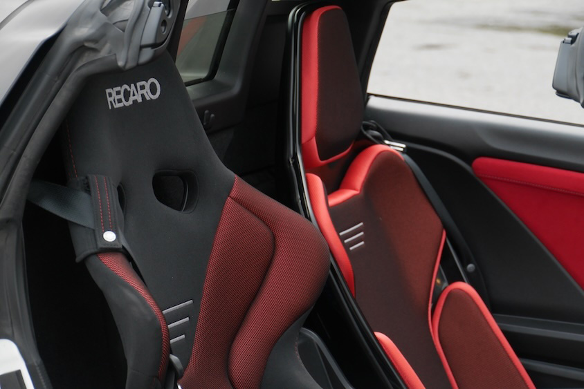 ホンダS660フロントシート