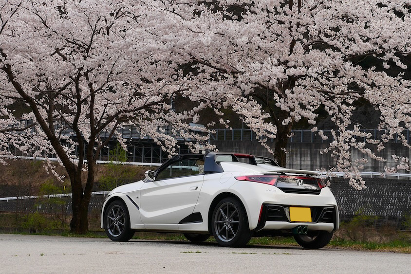 ホンダS660＠桜