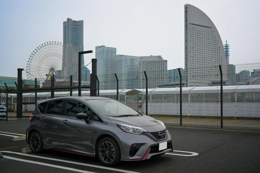 日産ノート＠みなとみらい