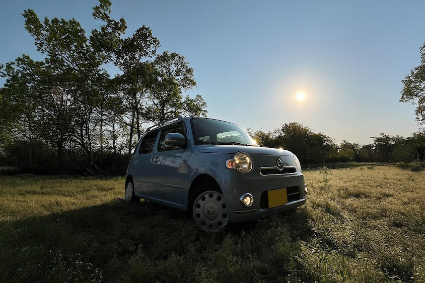 ダイハツミラココア＠自然イメージ