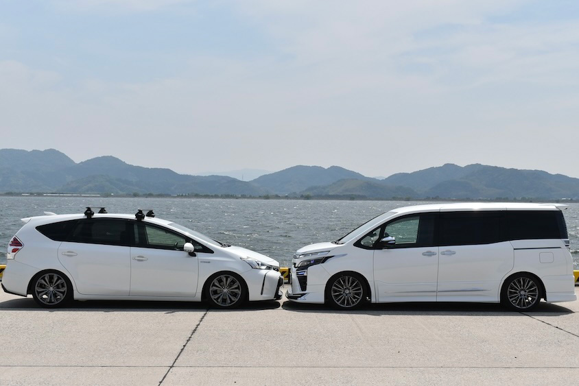 トヨタプリウスアルファとヴォクシー