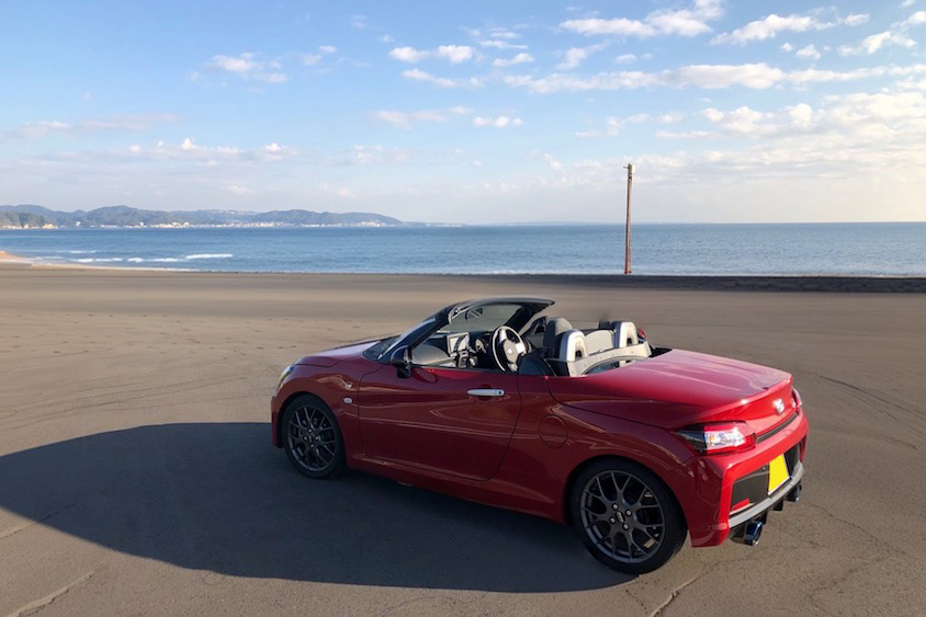 ダイハツコペン＠海岸