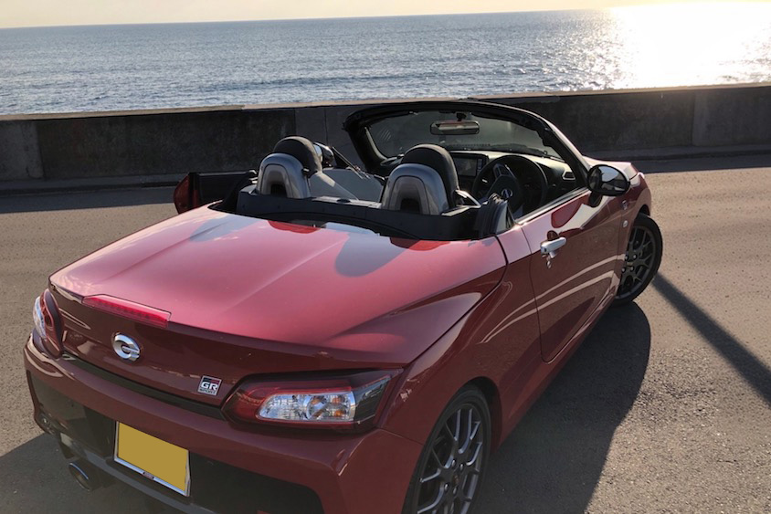 ダイハツコペン＠岸壁