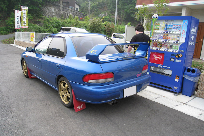 スバルインプレッサとオーナー氏