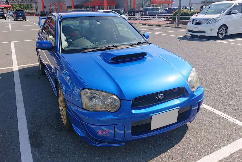 スバルインプレッサ＠駐車場