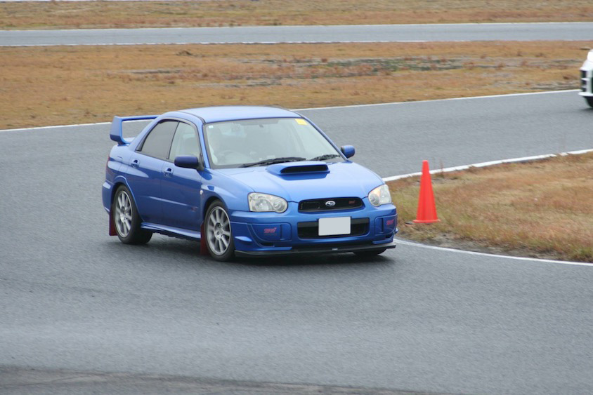 スバルインプレッサ＠サーキット旋回