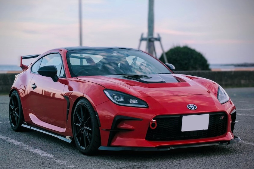 トヨタGR86左フロント5:5