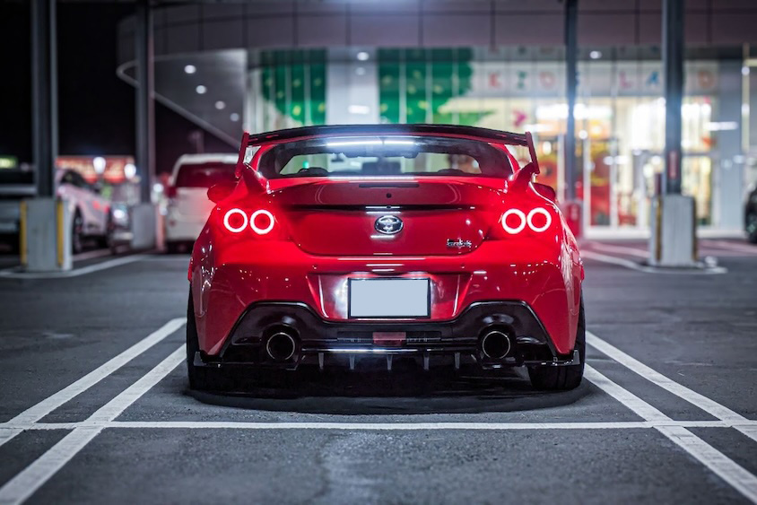 トヨタGR86リヤ