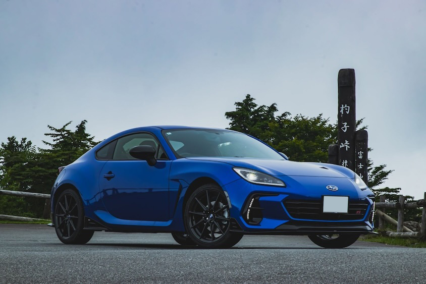 スバルBRZ＠杓子峠