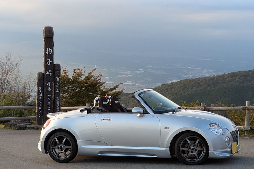 ダイハツコペン＠杓子峠