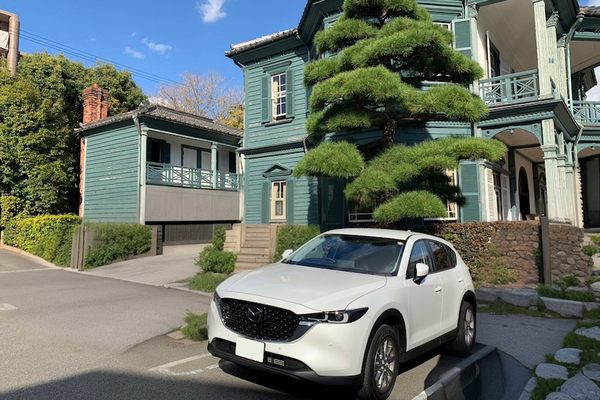 マツダCX-5＠旧ハッサム邸