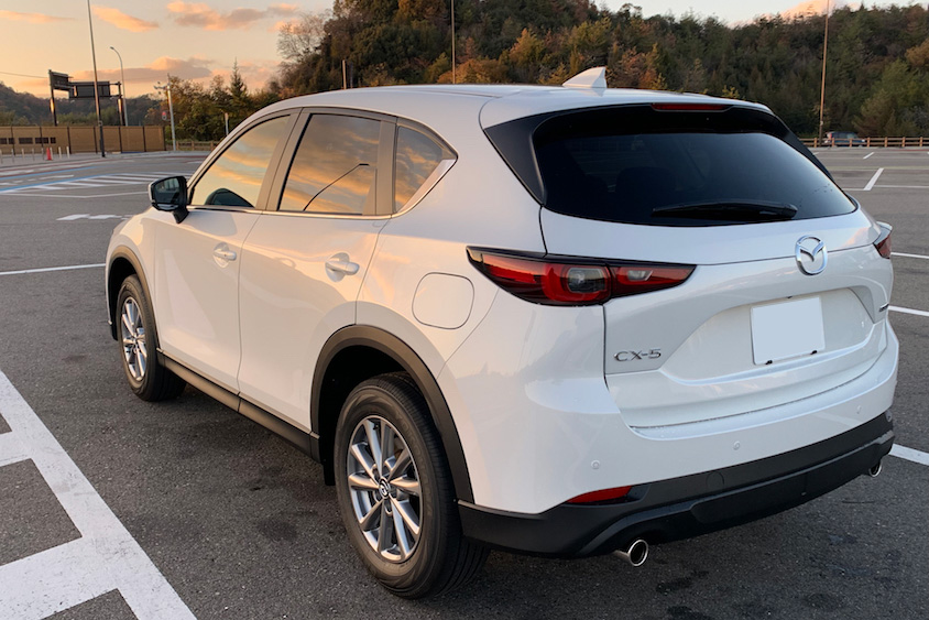 マツダCX-5左リヤ6：4
