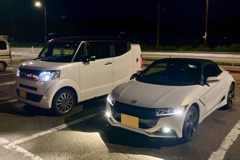 ホンダS660とN-BOXスラッシュ
