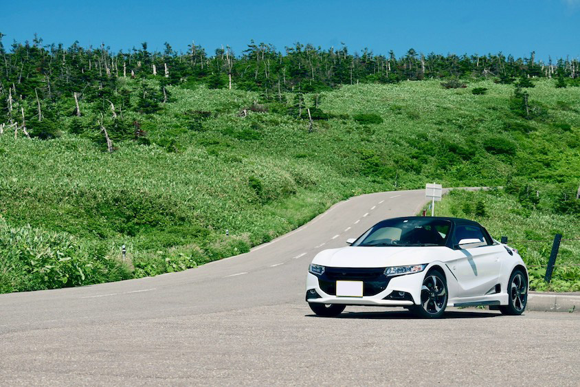 ホンダS660＠スカイライン駐車場