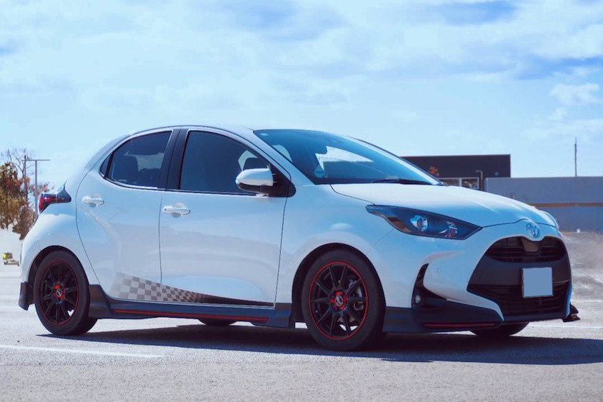 トヨタヤリス納車当初