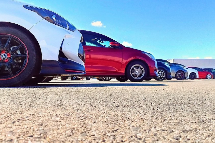 トヨタヤリス＠オフ会イメージ