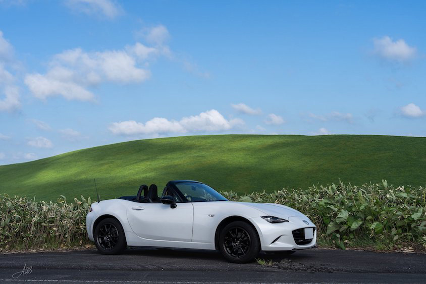 マツダロードスター＠高原