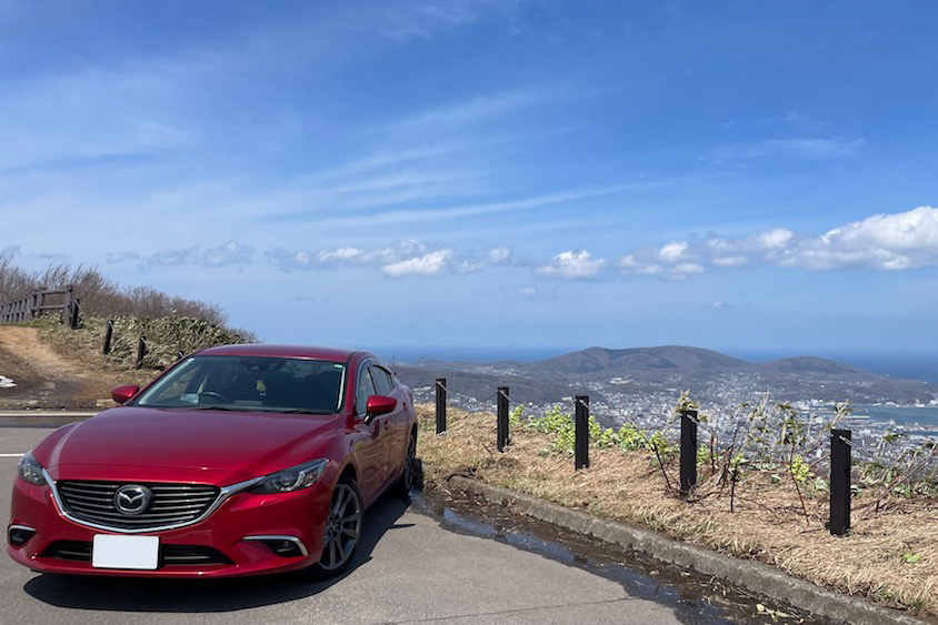 マツダアテンザ＠小樽