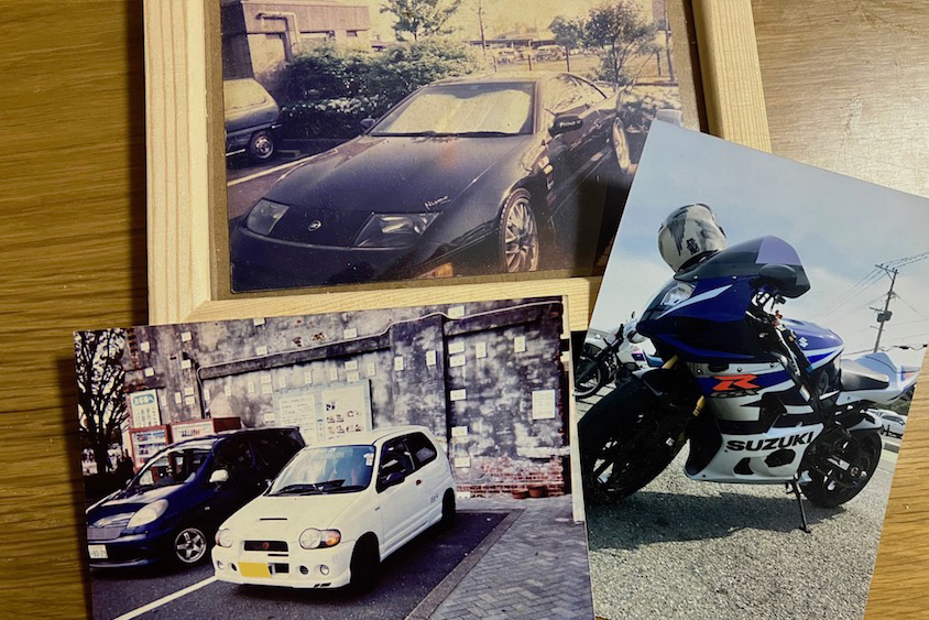 歴代の車の写真